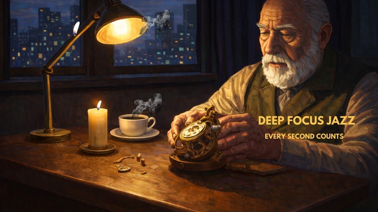 Midnight Watchmaker: Precision Jazz for Mastering Your Time and Crafting Legacy