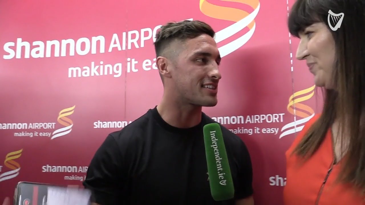 ARCHIVE: Love Island's Greg O'Shea arrives back in Ireland