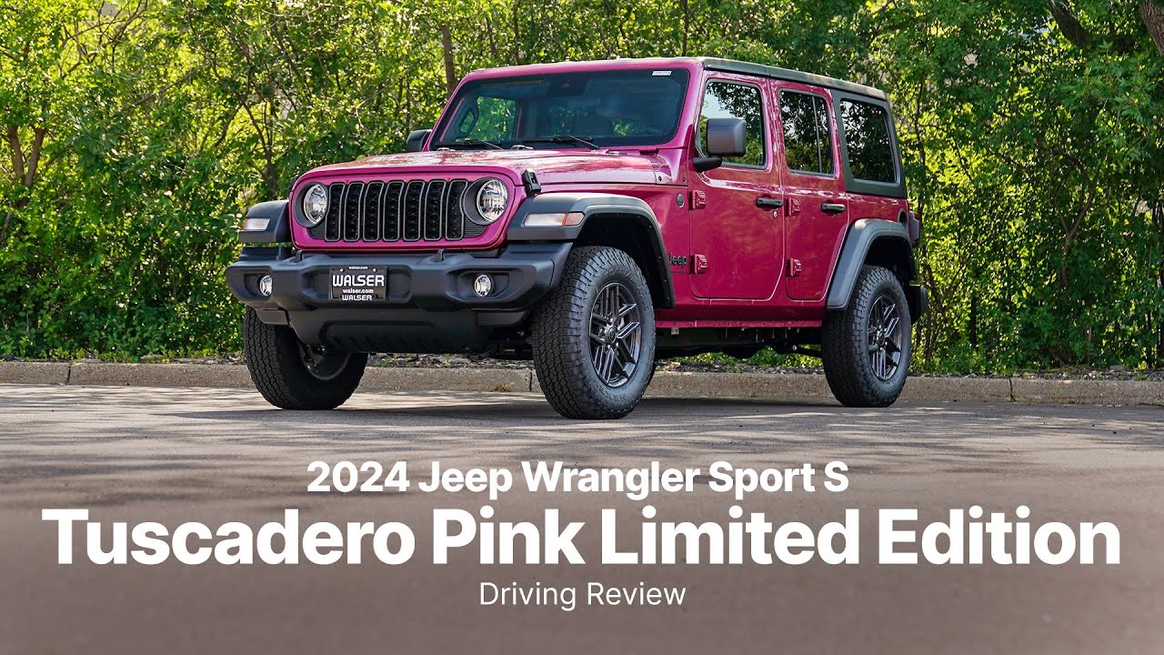 2024 Jeep Wrangler Sport S | Tuscadero Pink Limited Edition | Driving Review