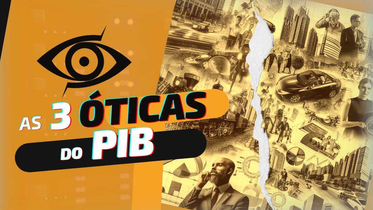 ÓTICAS DO PIB: Produção, Renda e Dispêndio | Decifrando a IDENTIDADE MACROECONÔMICA