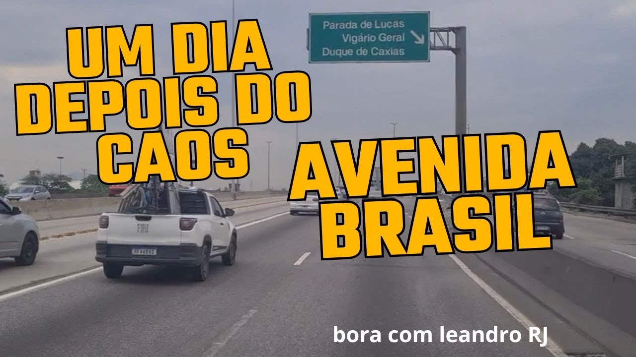 O RIO DEPOIS DE UM DIA DIFÍCIL!