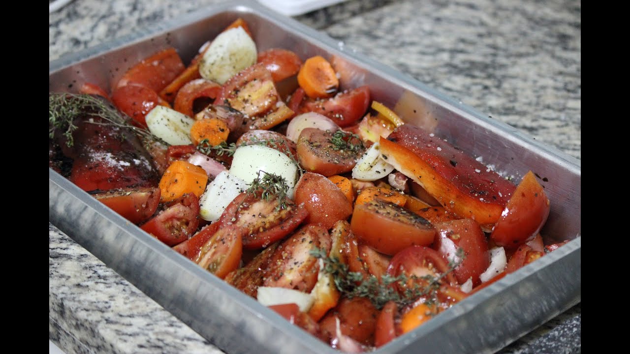 Vavo Krieck - Molho de Tomates Assados - Low Carb