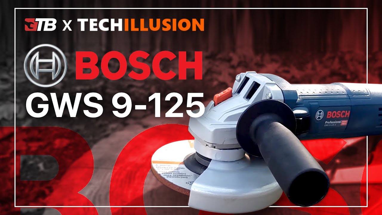 🔥WIE VIEL POWER HAT ER WIRKLICH? BOSCH GWS 9-125 Winkelschleifer EXTREMTEST | ft. TECHILLUSION (3/4)