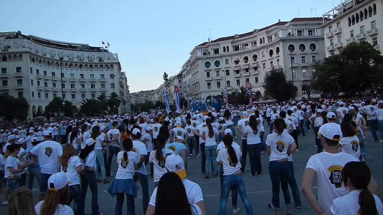 Salsa Rueda de Casino Thessaloniki Guinness World Record 2014