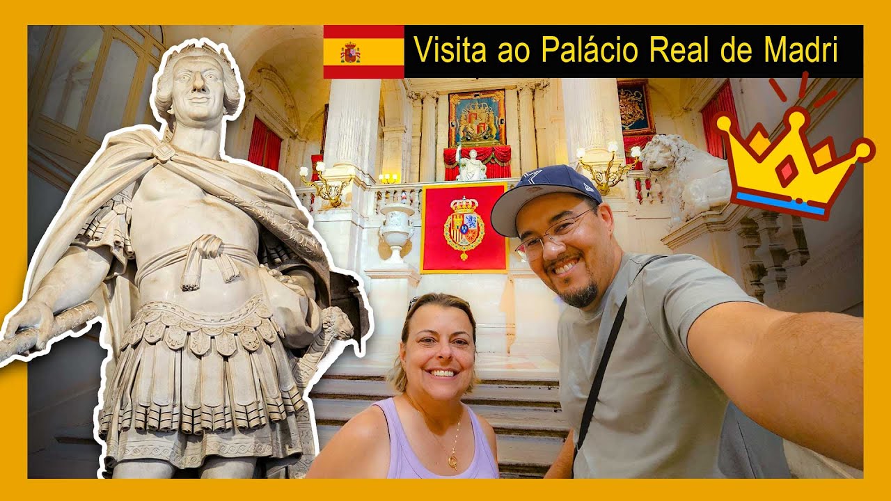 🇪🇸 Tour no PALÁCIO REAL DE MADRI | ESPANHA