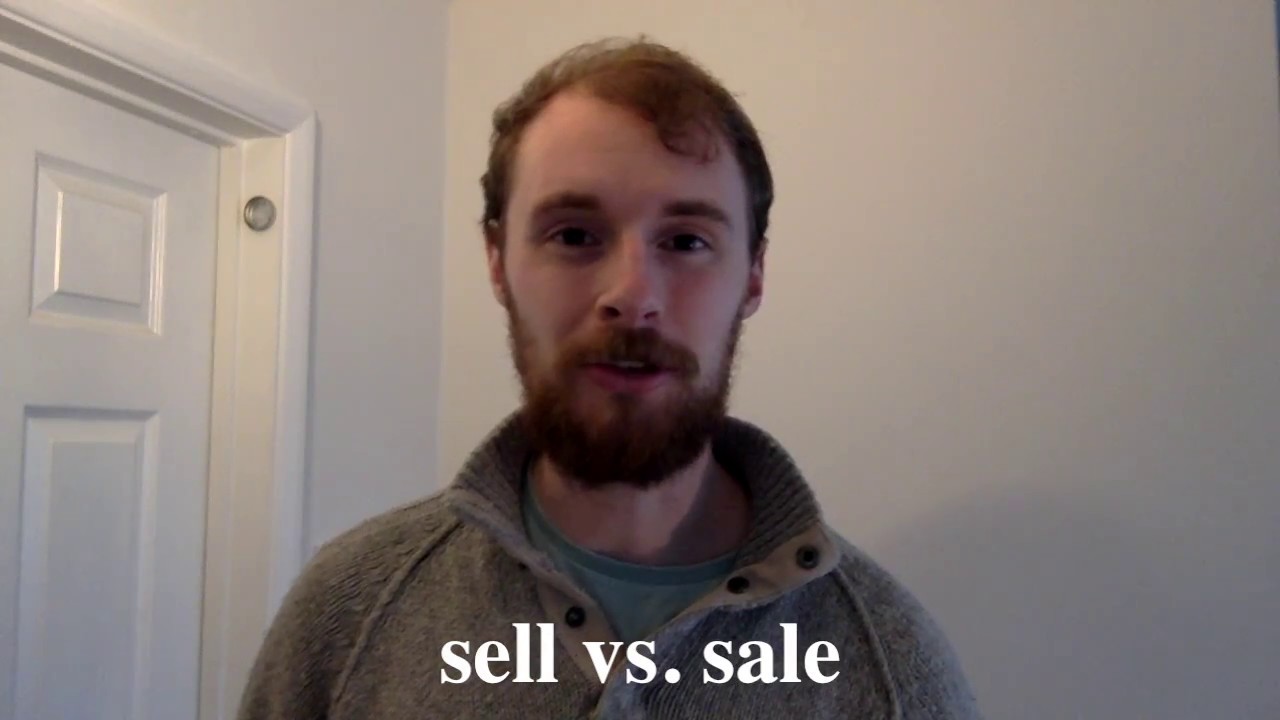 How To Pronounce 'Sell' vs. 'Sale' in Standard British English: Word Of The Day #20