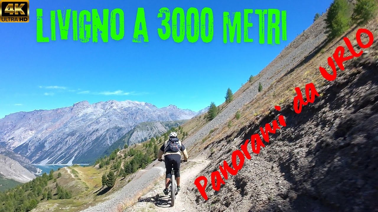 Livigno a 3000 Metri in E-MTB 🚵‍♂️ | Panorama incredibile dal Passo Cassana al Madonon!