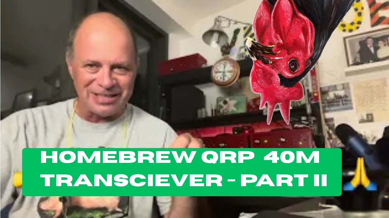 Homebrew 40m QRP Transceiver
