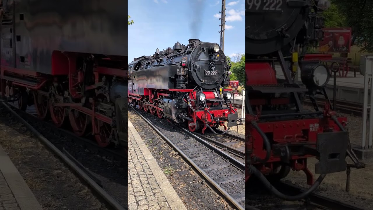 Dampfloc 99 222 | Stoomloc | Train &agrave; Vapeur | Smalspoor | Wernigerode | 06/2025 | Brttrainz |