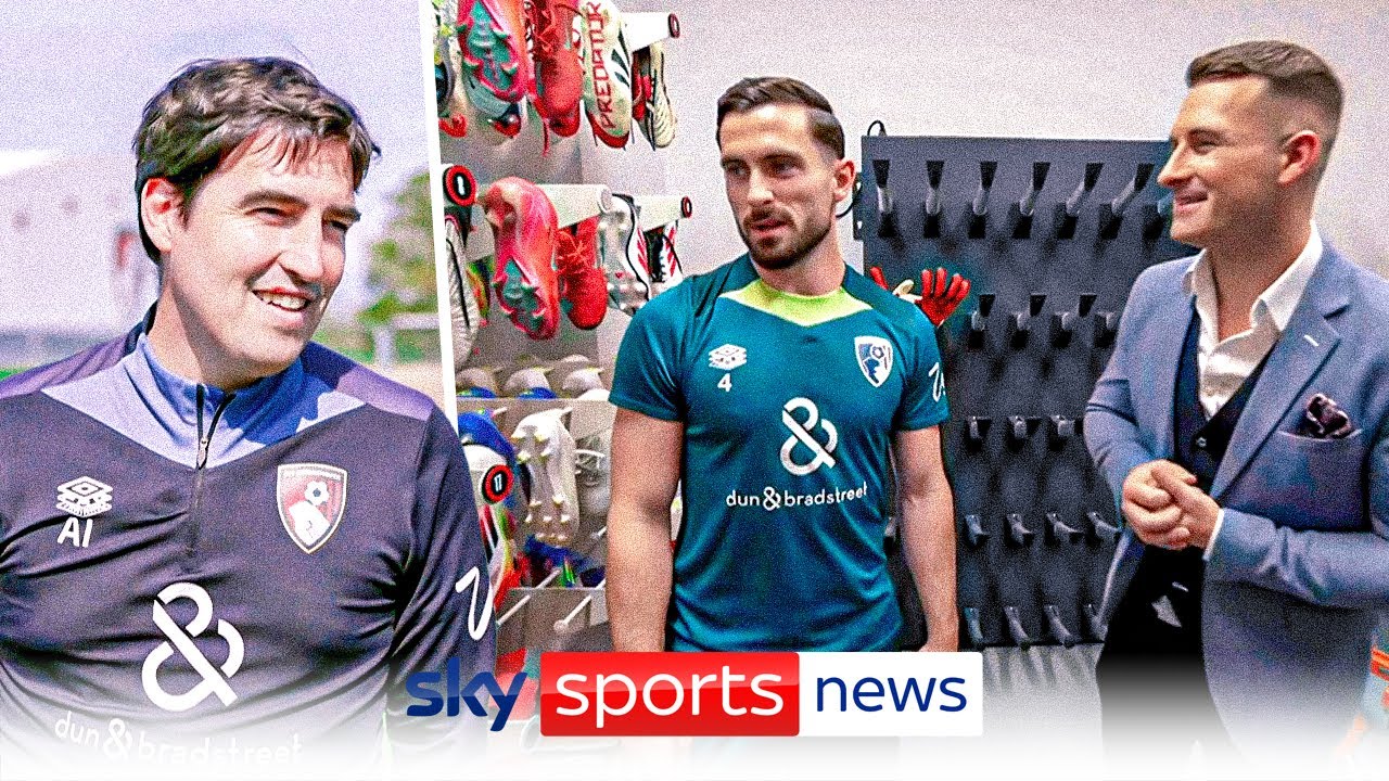 Iraola & Cook give a behind-the-scenes look at Bournemouth's state-of-the-art new training facility