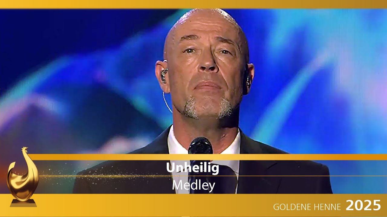 Unheilig mit dem MDR-Sinfonieorchester & Unheilig-Chor - Medley | Goldene Henne 2025 | MDR