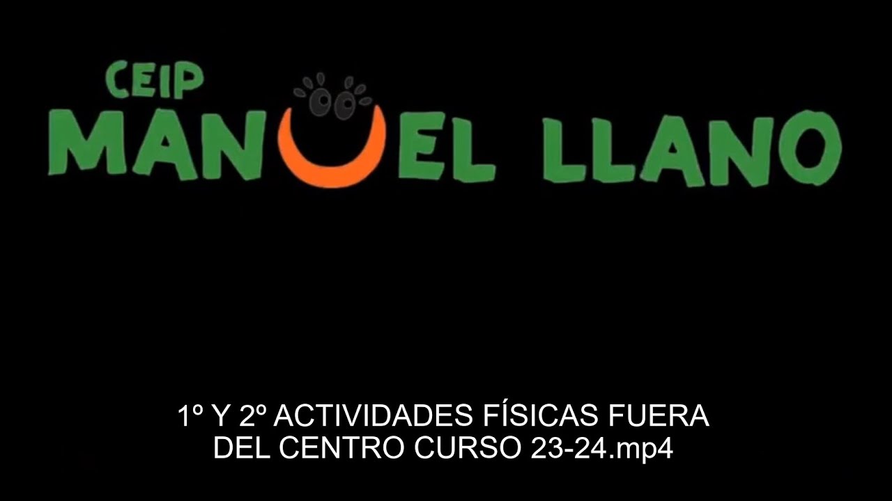 1º Y 2º ACTIVIDADES FÍSICAS FUERA DEL CENTRO CURSO 23 24