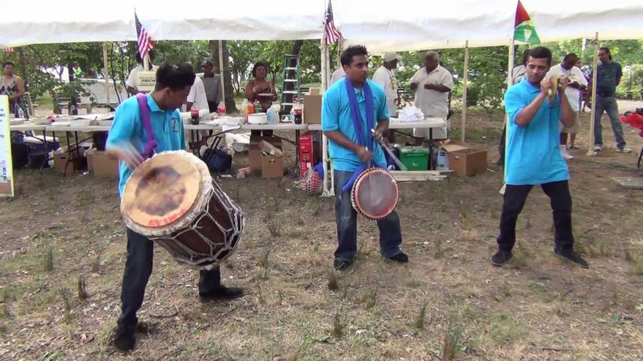 Boodoosingh Tassa Group perform at the Guyana Hampshire Reunion (July 2013)