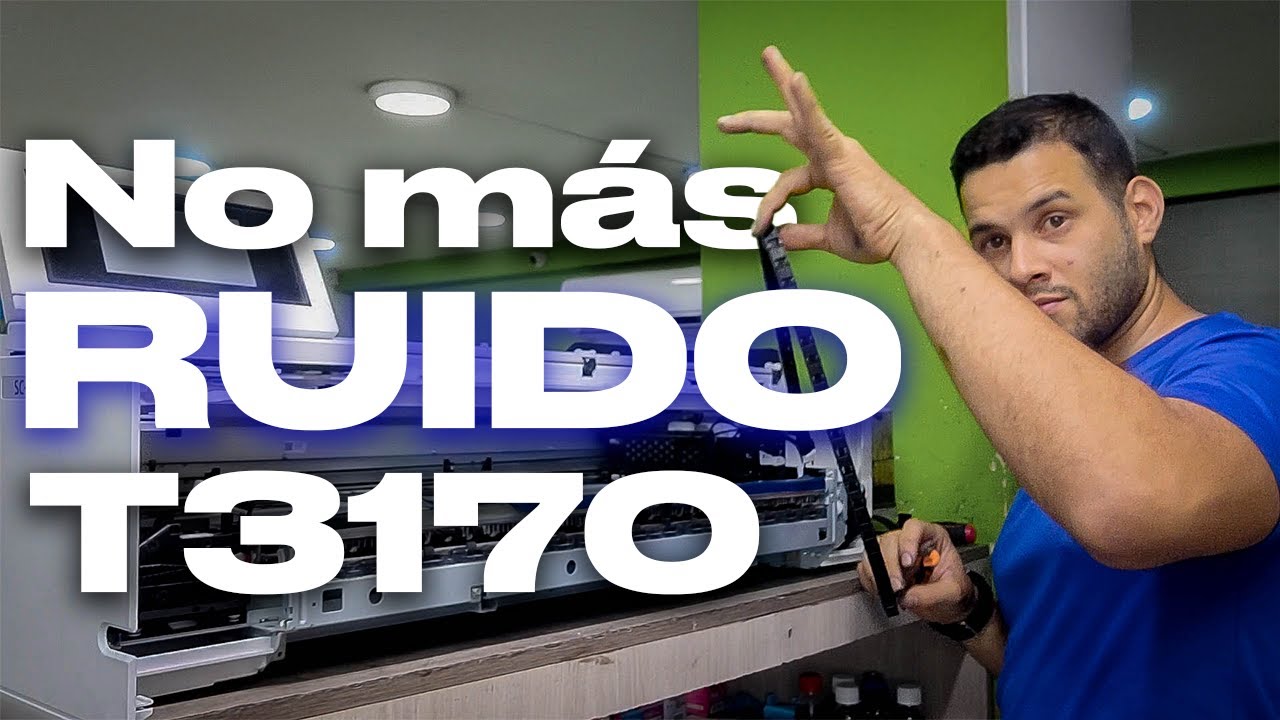 Plotter T3170 con RUIDO | POR QUE?