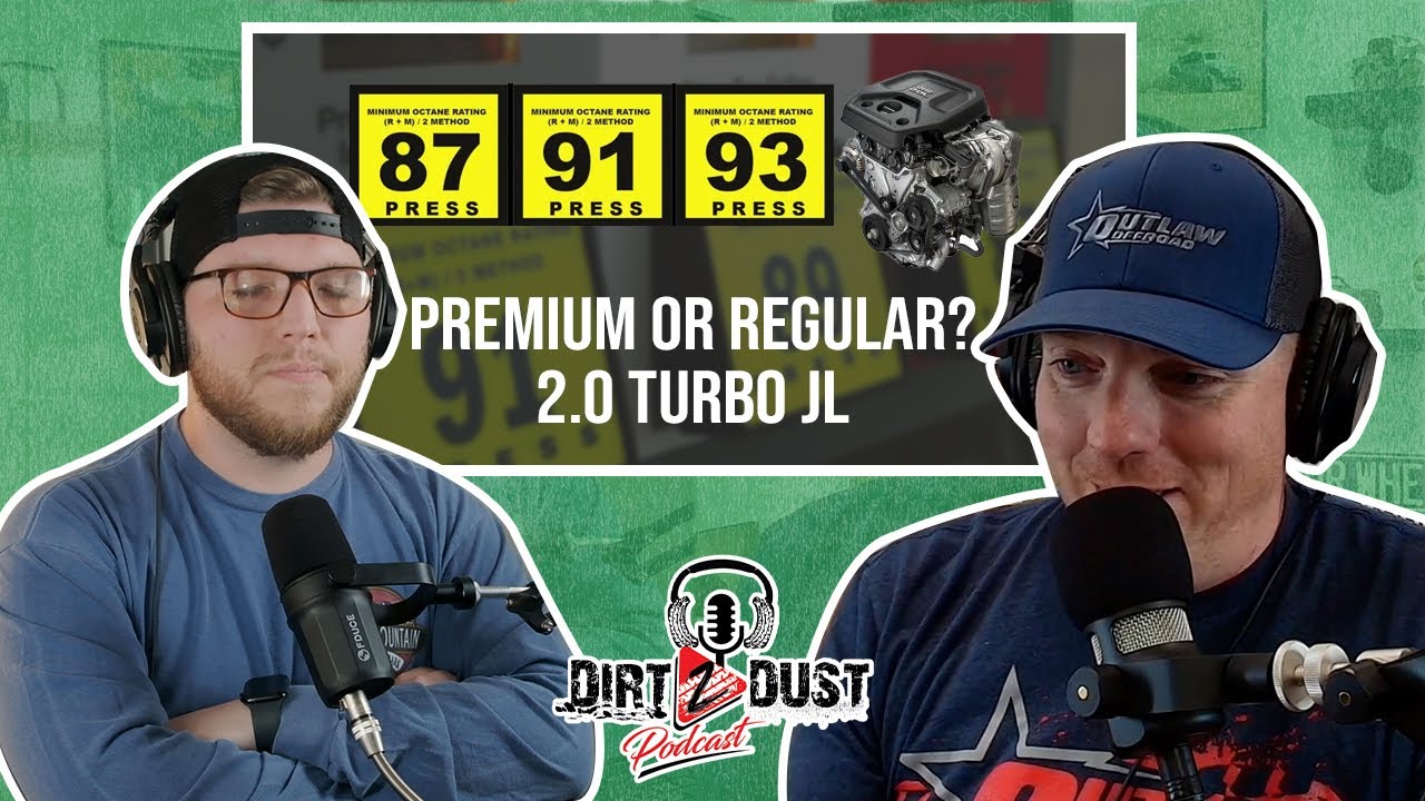87, 91 или 93 для вашего JL 2.0L Turbo? Вот что вам нужно знать!