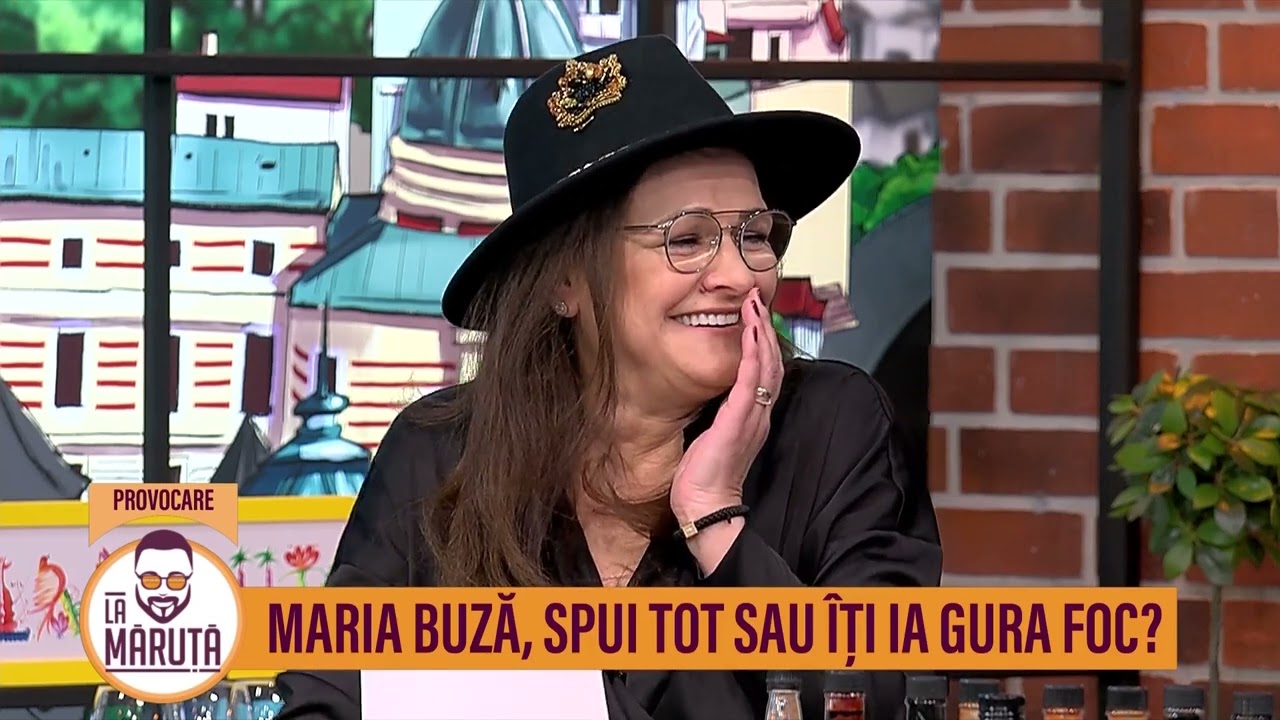 Maria Buză, spui tot sau îți ia gura foc? 🔥