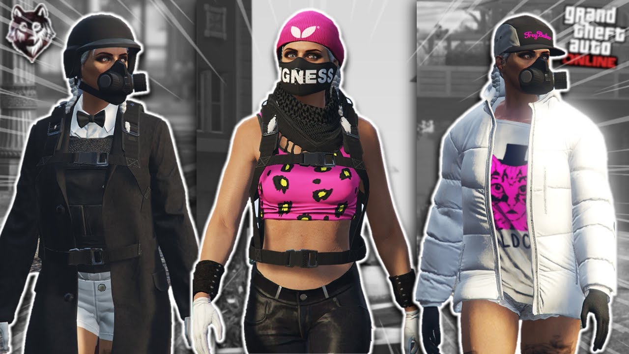 É TRAJE FEMININO QUE VOCÊS QUEREM? ENTÃO TOMA! 💥 (GTA Online)