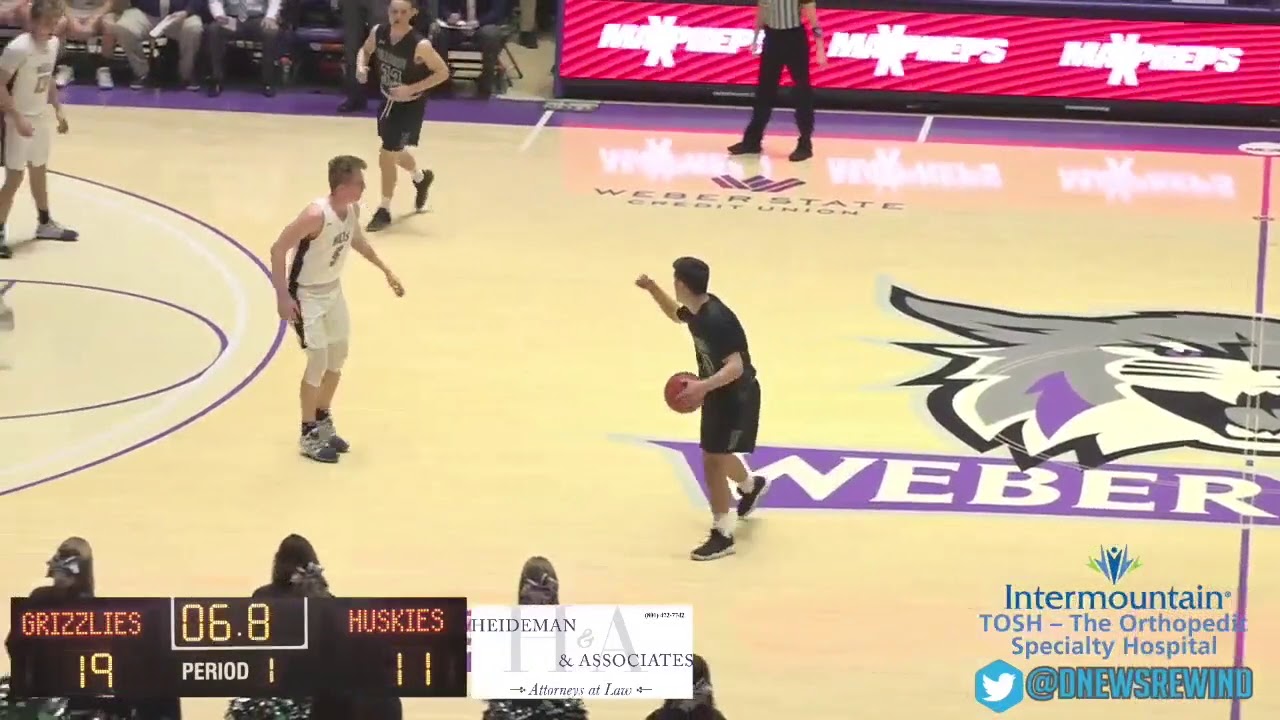 6A Boys Basketball: Hillcrest vs Copper Hills High School UHSAA 2019 State Tournament Round 1