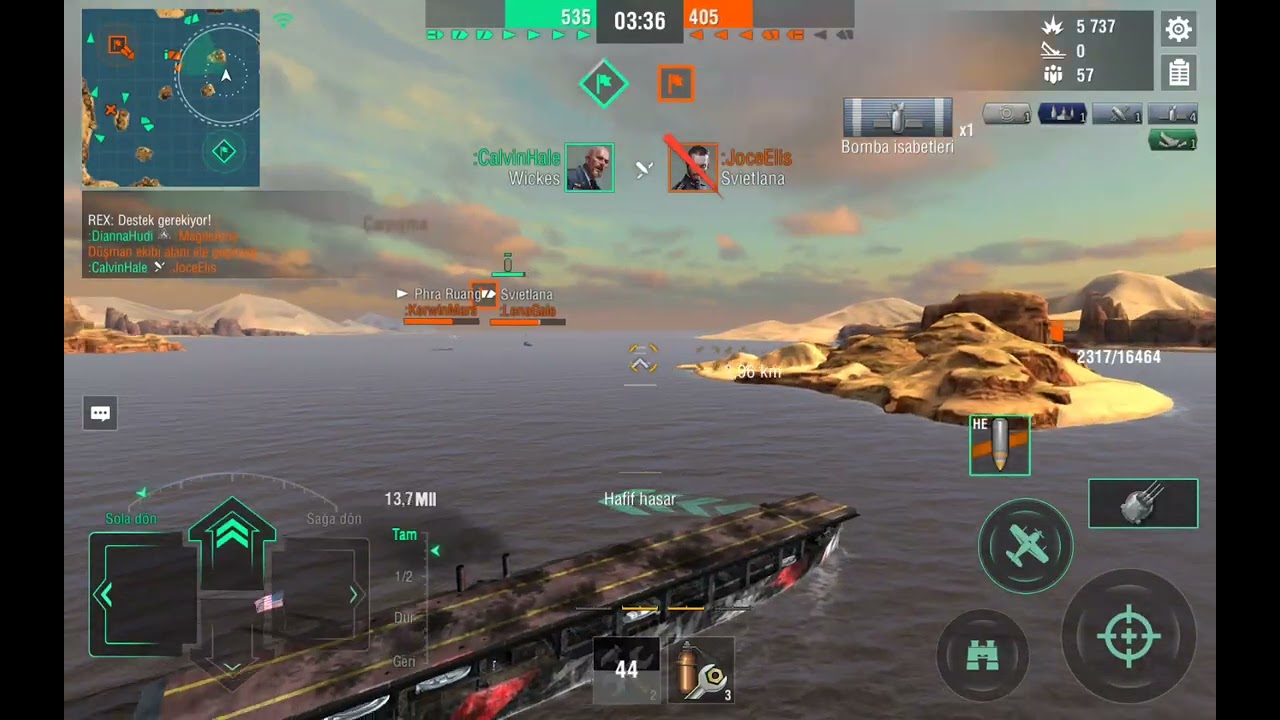 Langley BLITZ Word of Warships 