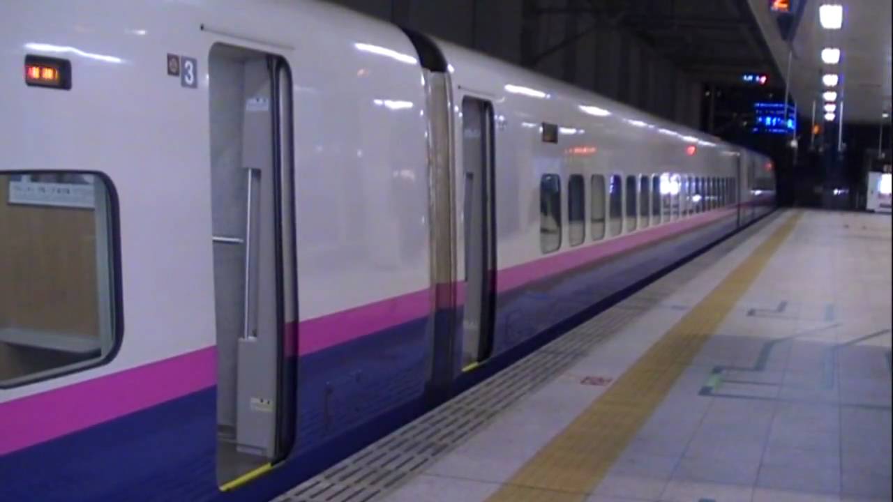 E2系+E3系やまびこ郡山行き仙台駅発車（発メロ付き）
