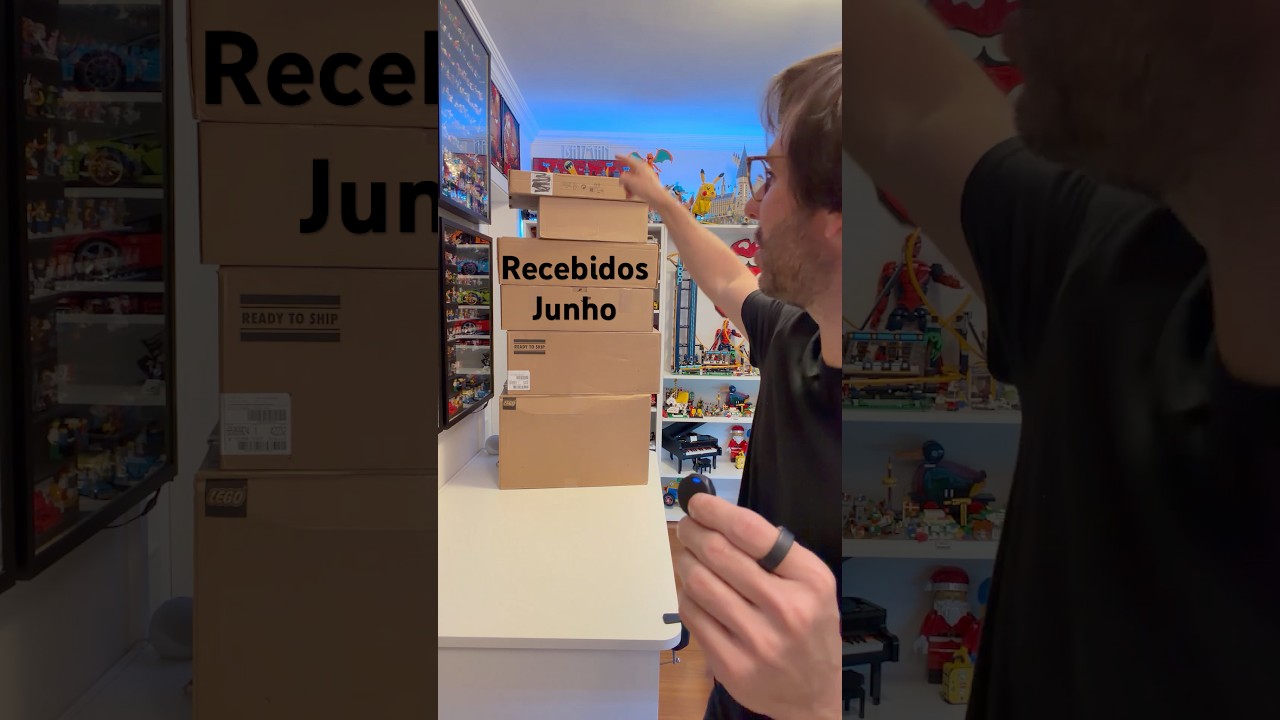 Recebidos LEGO do m&ecirc;s de junho! #lego #rlfm #40791 #4819 #21353 #76344