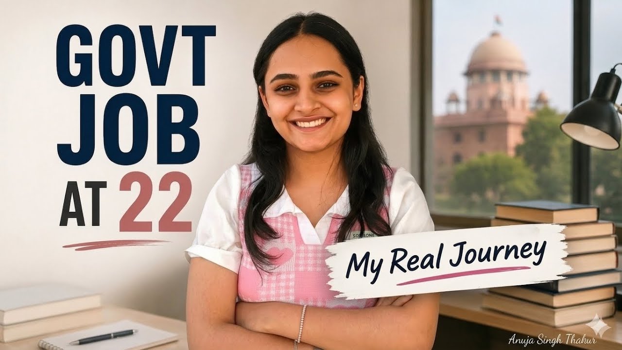 From College to Government Job at 22 🎯📚 | My SSC CGL Journey 🇮🇳✨ #governmentjobs