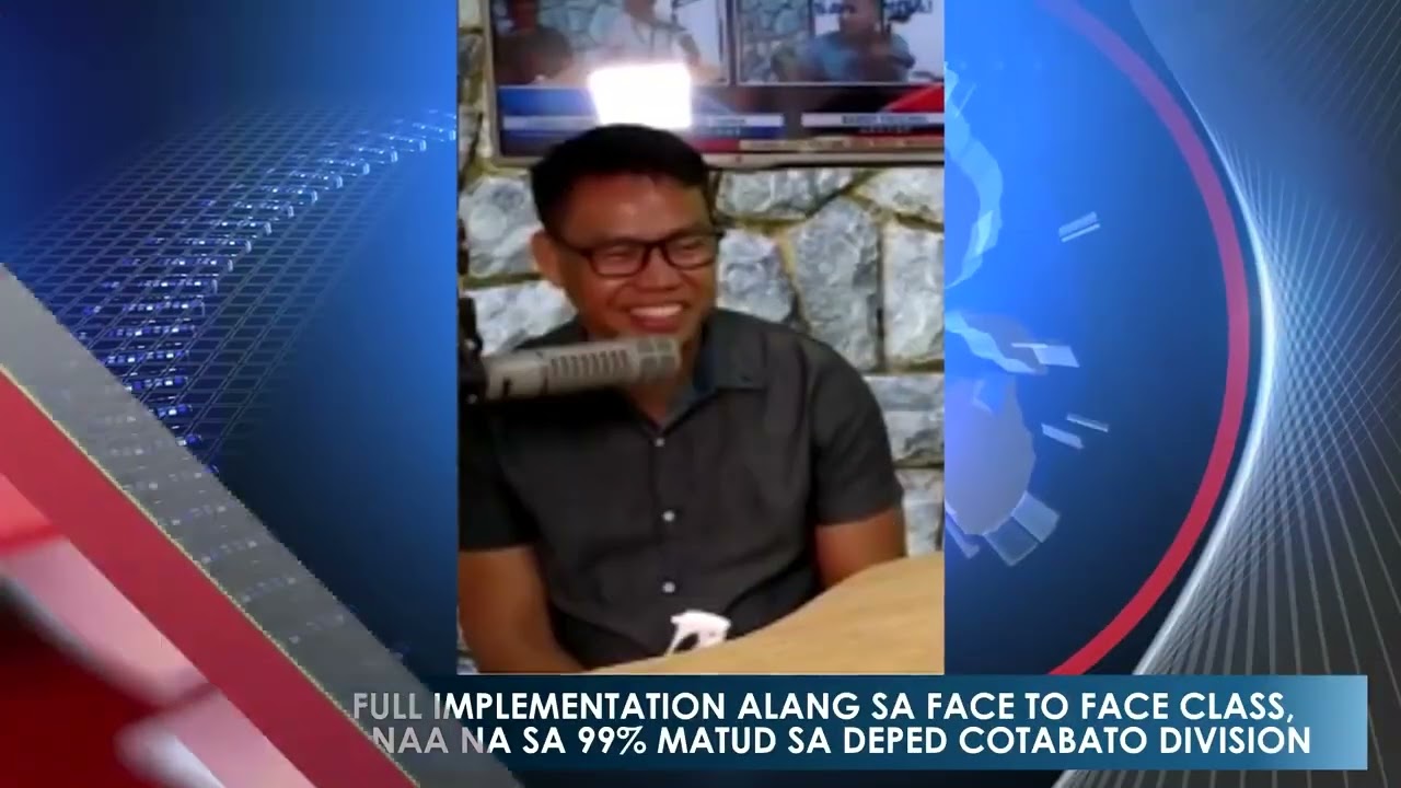 FULL IMPLEMENTATION SA FACE TO FACE CLASS, ANAA SA 99% MATUD SA DEPED COTABATO DIVISION - 07/07/22