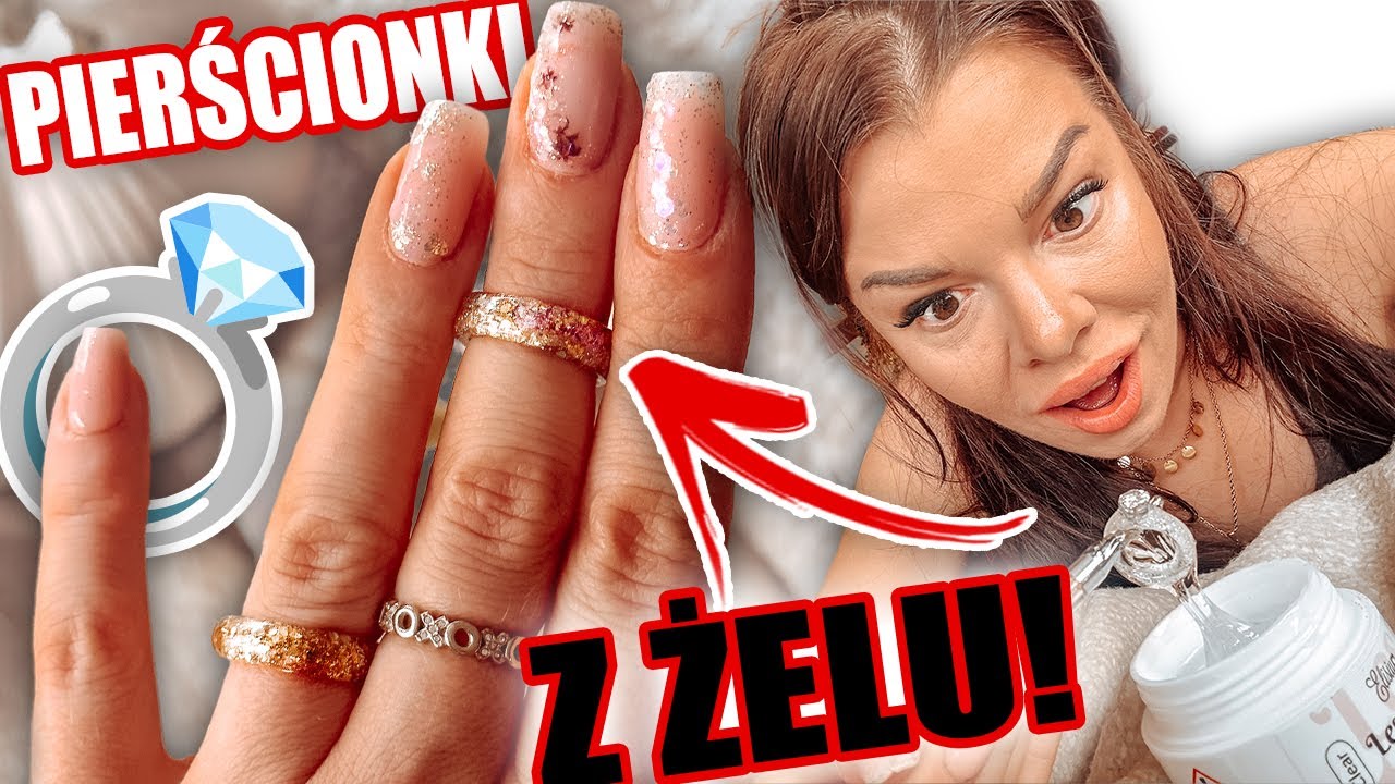 TEST VIRALU! Biżuteria z produktów do Paznokci?!  | Jesienny French FLEXY GEL