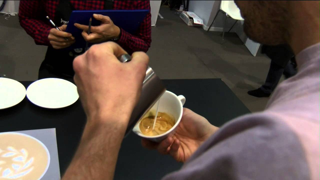 SCAE France Latte Art 2015 Qualif n°3 - Boris Barbé