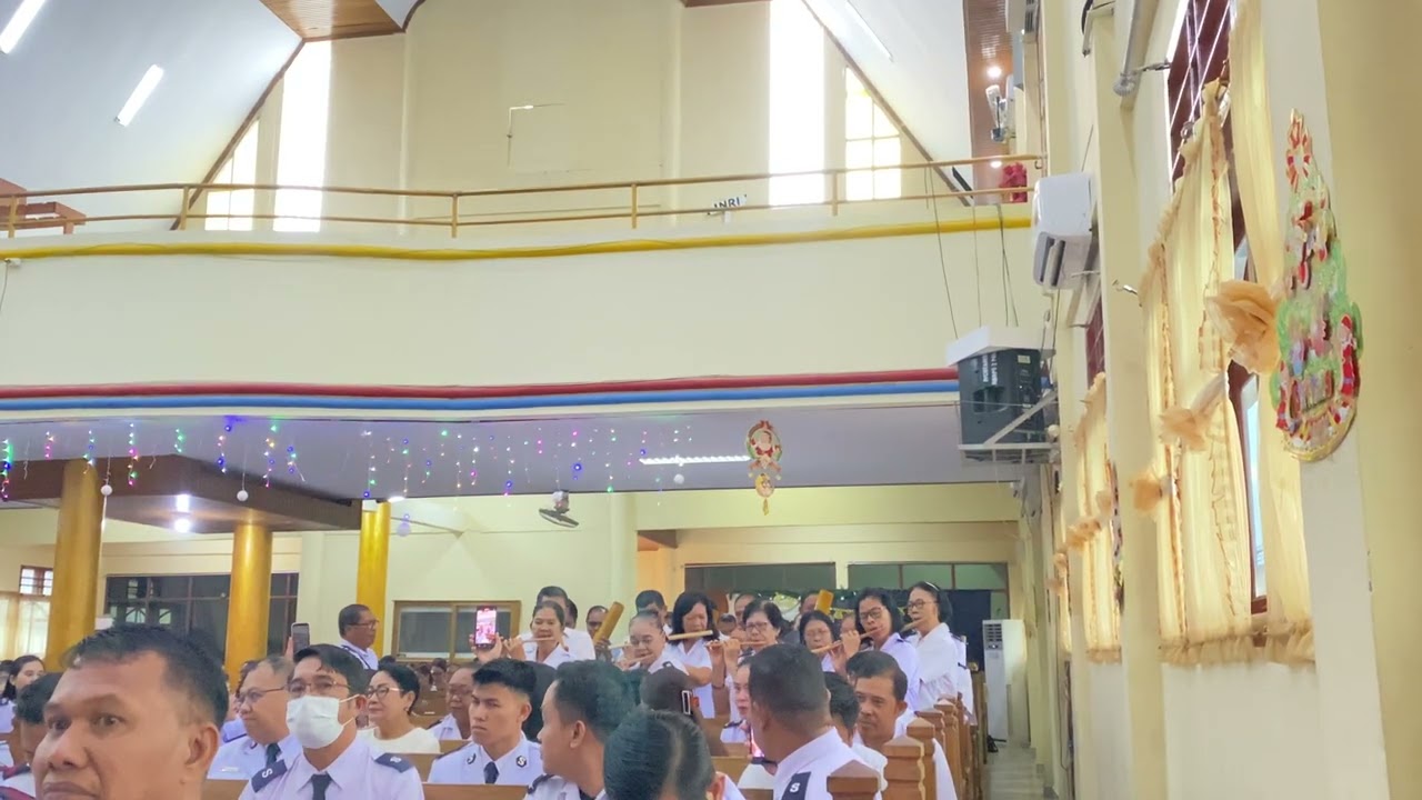 MINGGU, 11 JANUARI 2026 (PENAMPILAN MUSIK BAMBU GEREJA BALA KESELAMATAN KORPS 2 PALU)
