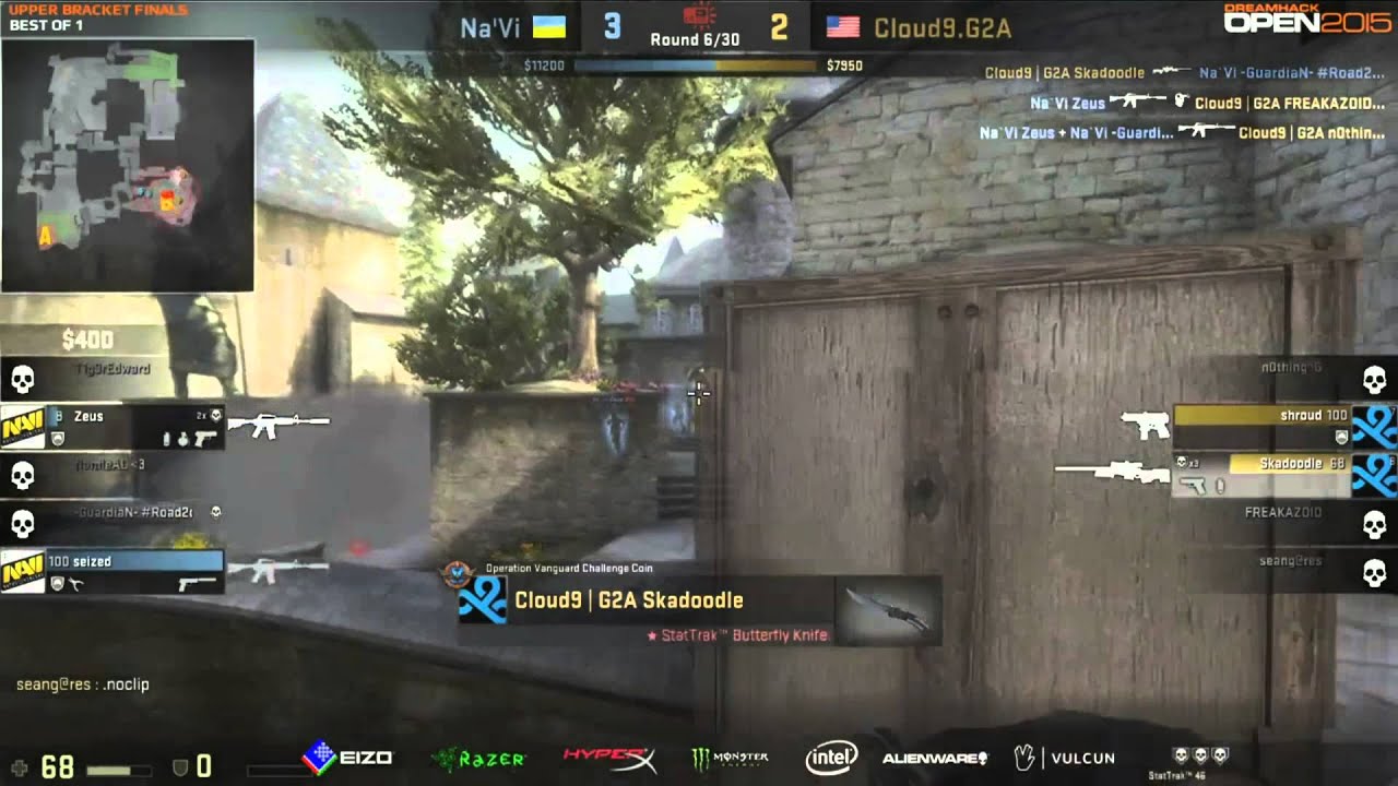 Skadoodle AWP 5K Ace vs Na'Vi (Glass cannon)
