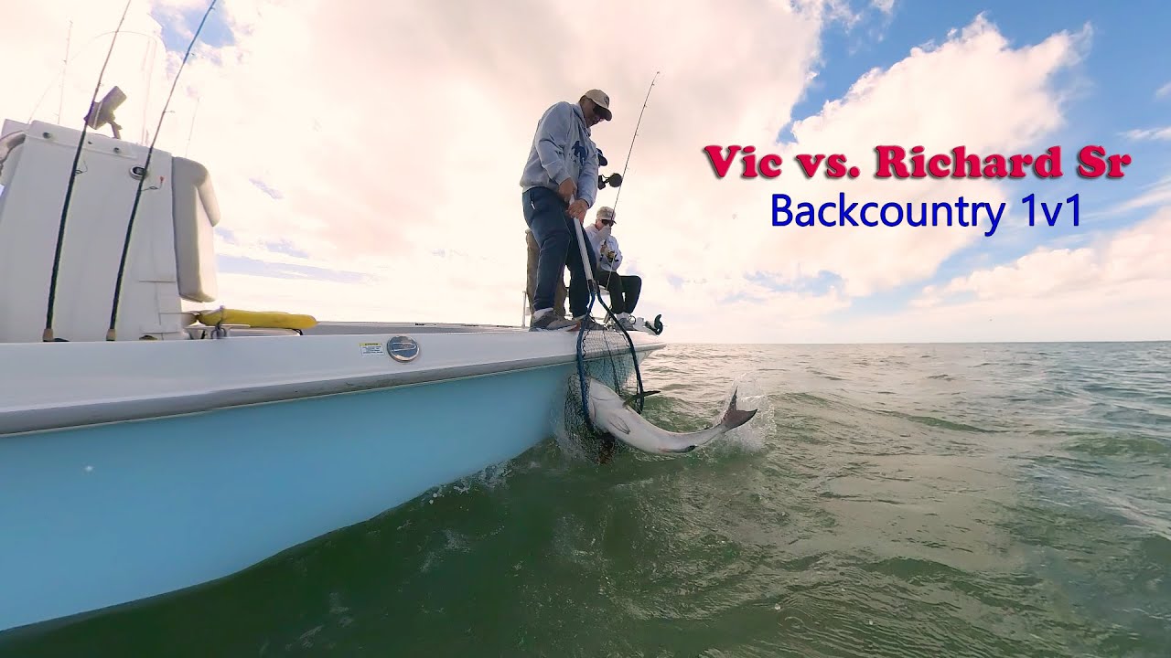 'Cracker' Vic vs. 'The Ledge' Richard Sr. - Islamorada Backcountry Fishing Showdown!