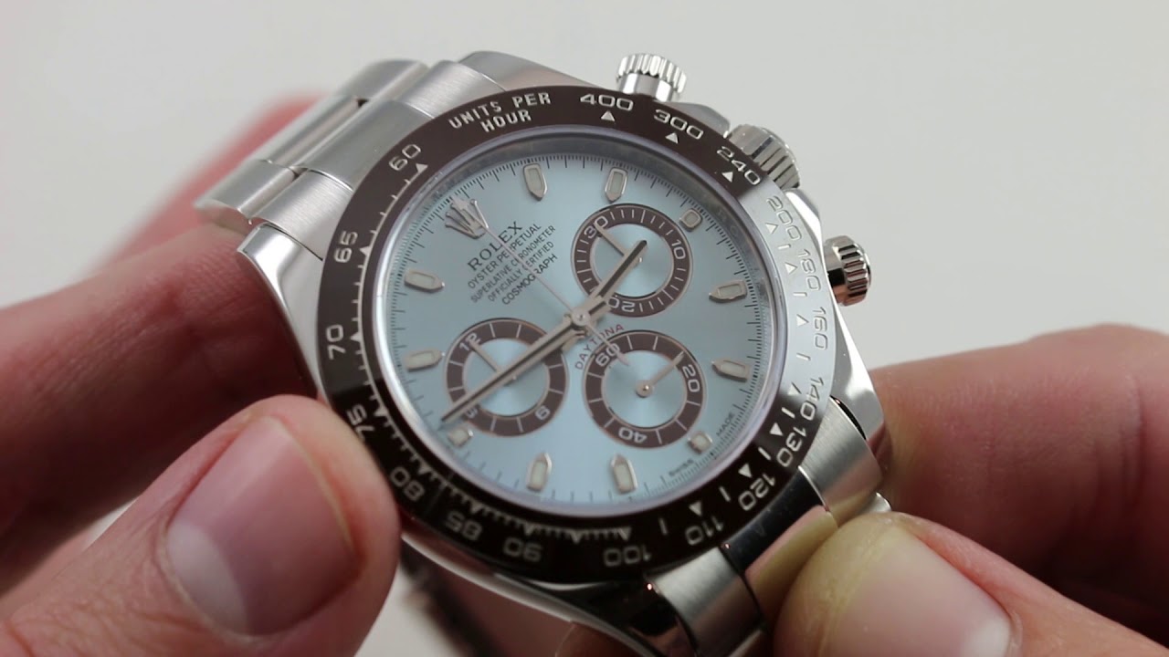 Pre-Owned Rolex Daytona Anniversary Edition 116506 Luxury Watch Review