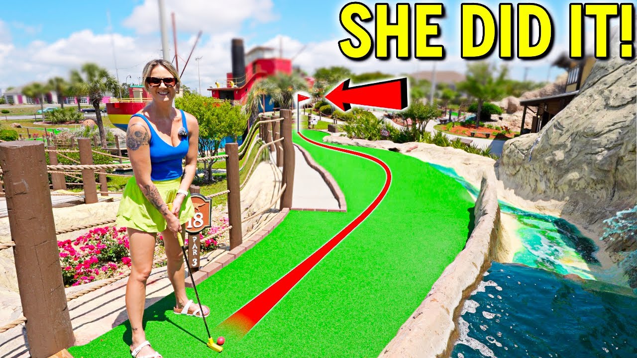 Elisha Has Never Made This Before! - EPIC Hole in One!