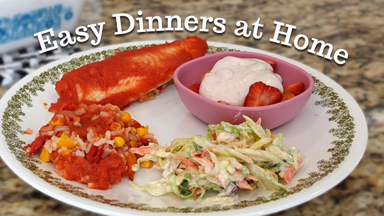 Lenten Menu Ideas - easy dinners at home from a vintage cookbook !