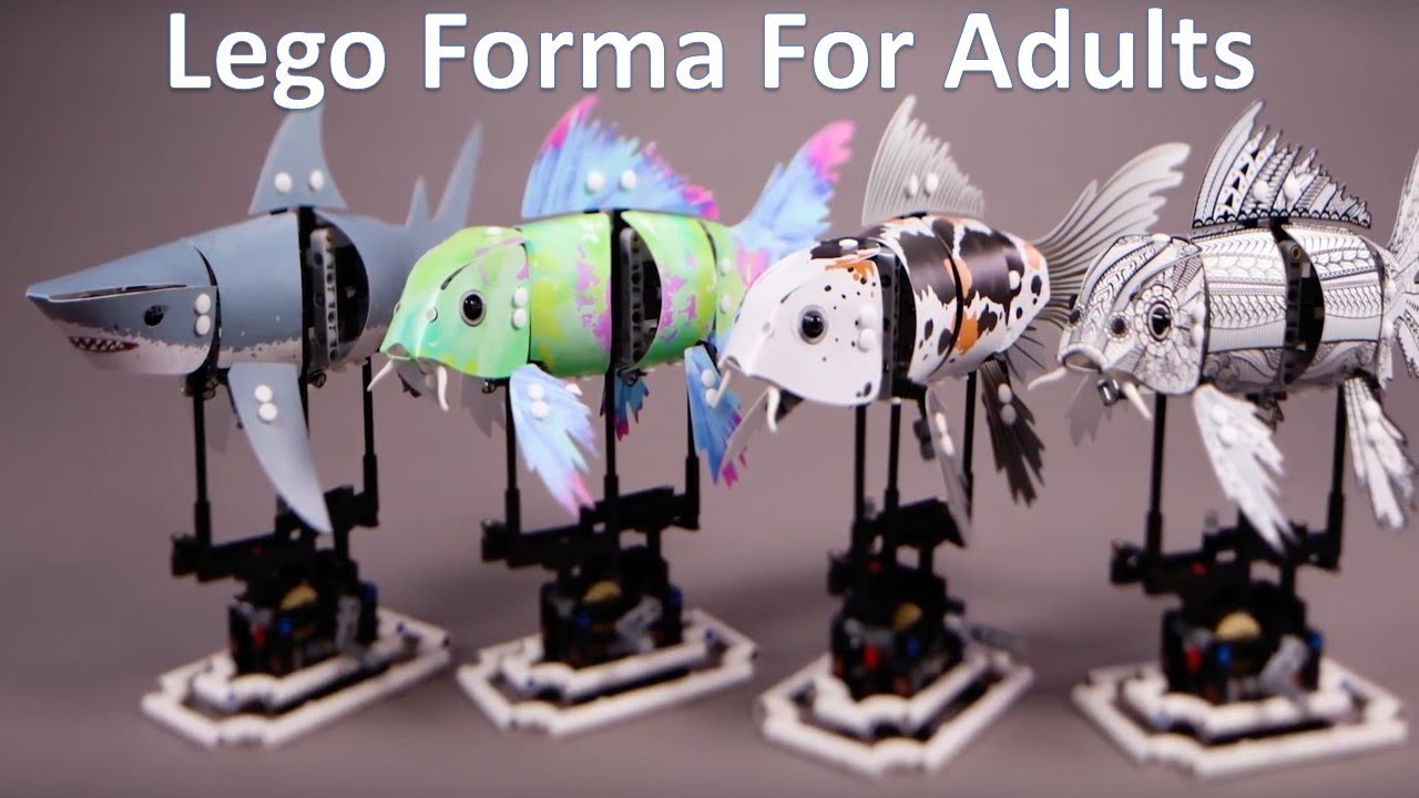 🐠 LEGO FORMA/Shark Skin/Splash Koi Skin/Ink Koi Skin(LEGO FORMA FOR ADULTS)