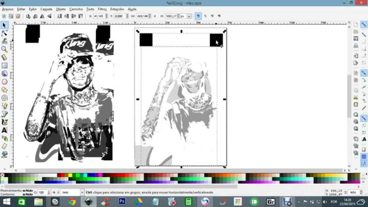 AmoStencil - Produção de stencils de multi-camadas