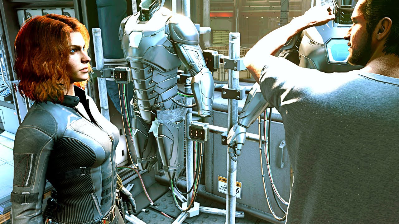 Black Widow and Avengers Unique Dialogue in Marvel's Avengers Game