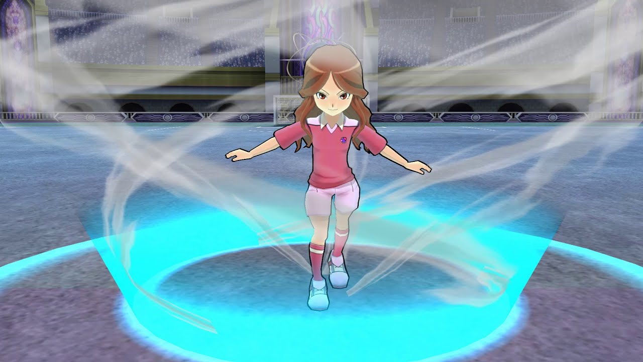 Inazuma Eleven GO Strikers 2013 Girls Team Ultimate Vs Inazuma Legend Japan (hacks for Dolphin)