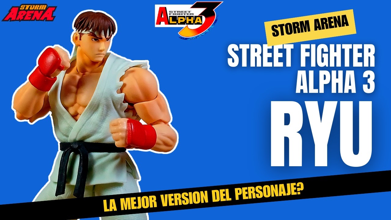 Storm Arena Street Fighter Alpha 3 RYU ¿la figura definitiva?