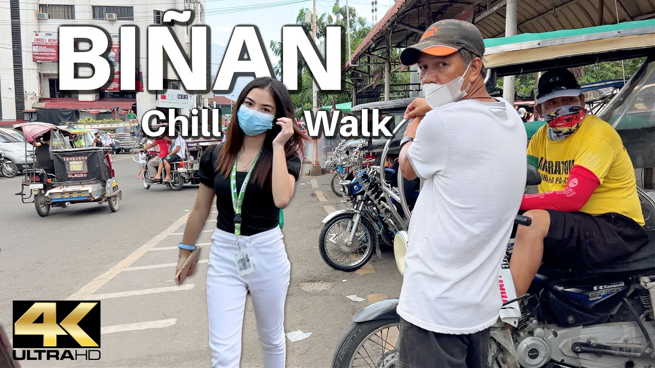 Walking BIÑAN Laguna Philippines the City of Life [4K]