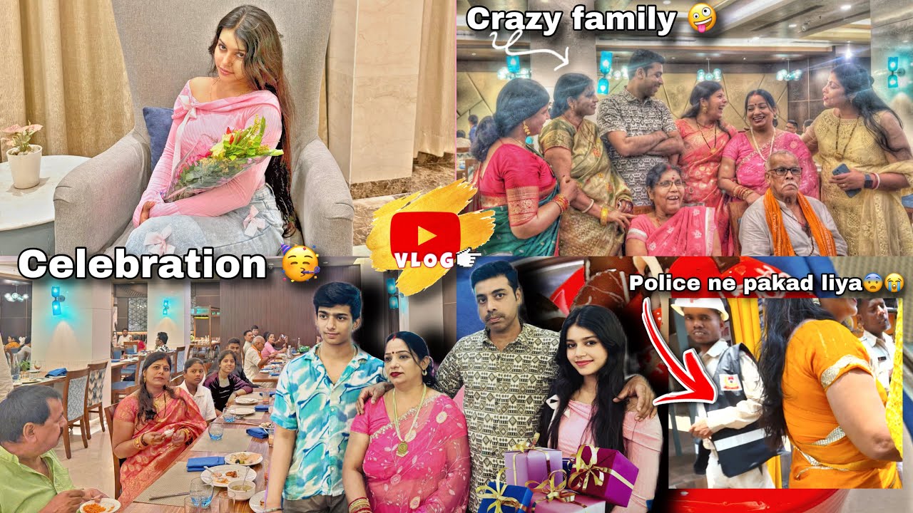 20th anniversary celebration with family 💝 caught by police🥲 