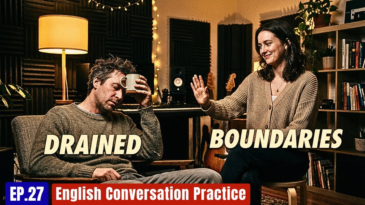 How to Talk About Toxic Family & Boundaries in English | English Conversation (EP.27)
