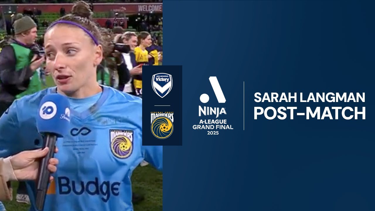 Sarah Langman and Taren King react to Grand Final victory!