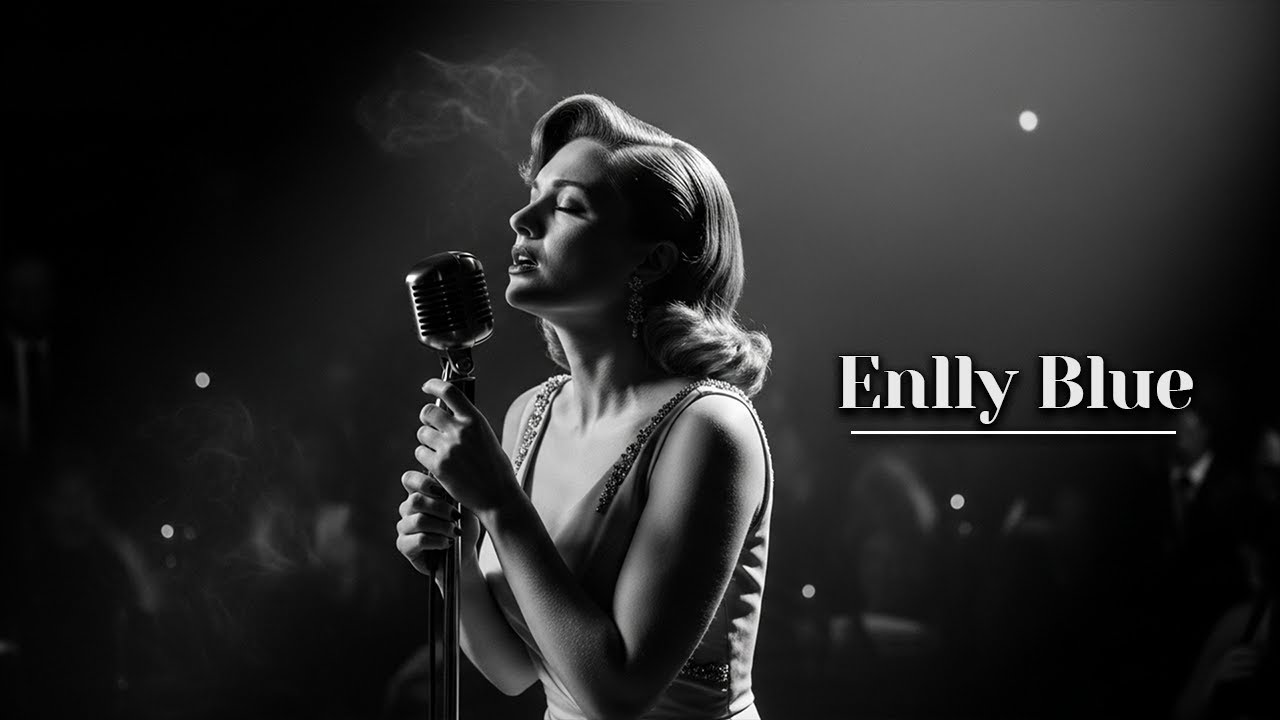 Enlly Blue - Slow Burn | Soul Blues Rhythm (Gritty 1950s Vibe, Classic Guitar & Snare Shuffle)