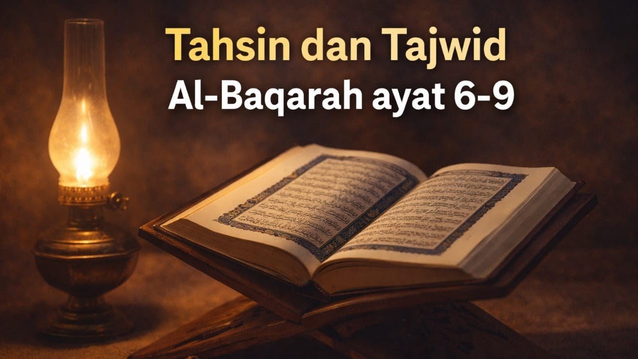 Tahsin dan Tajwid Surat Al-Baqarah Ayat 6-9 #tahsinalquran #tahsinquran #albaqarah #albaqarahayat6-9