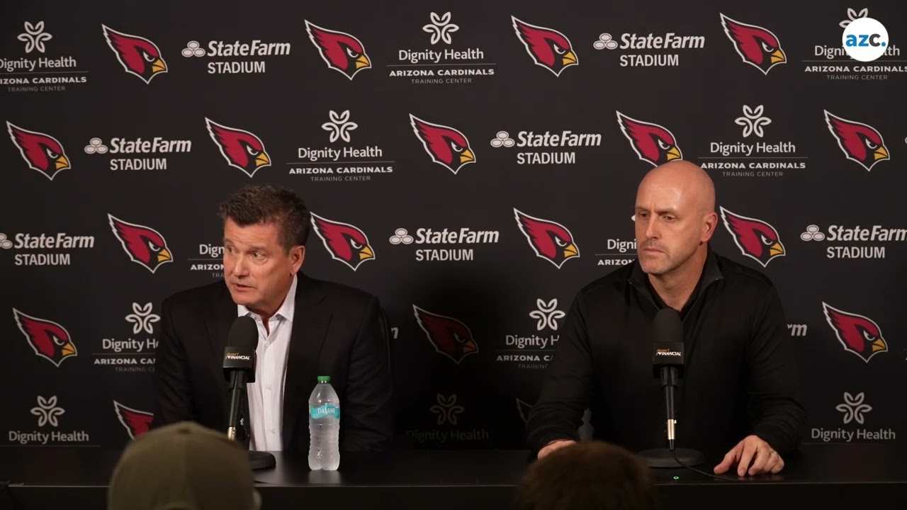 Arizona Cardinals owner Michael Bidwill and GM Monti Ossenfort on firing of head coach