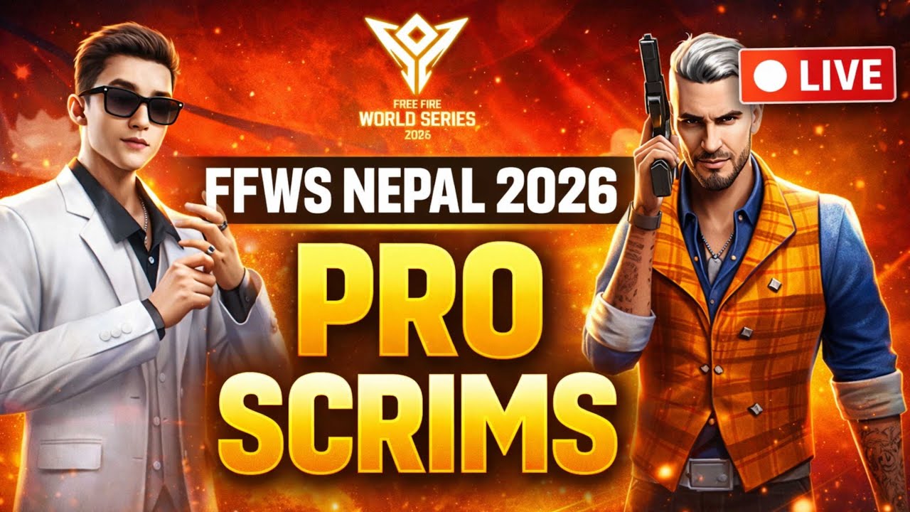 FREE FIRE LIVE 🔴 | FFWS NP SPRING 2026 PRACTICE 🇳🇵🏆🔥