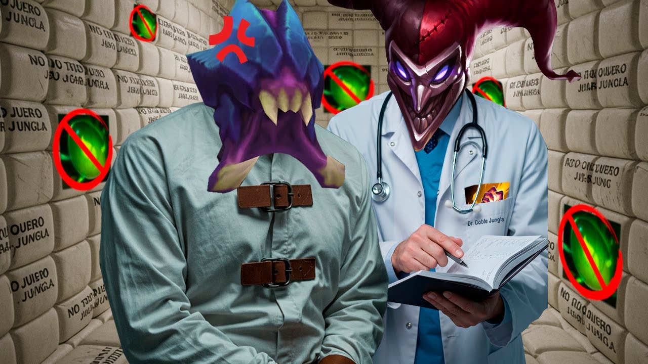 ¡LO VUELVO TAN LOCO que VENDE EL ITEM DE JUNGLA! por JUGAR el SHACO JUNGLA IMPOSTOR😈