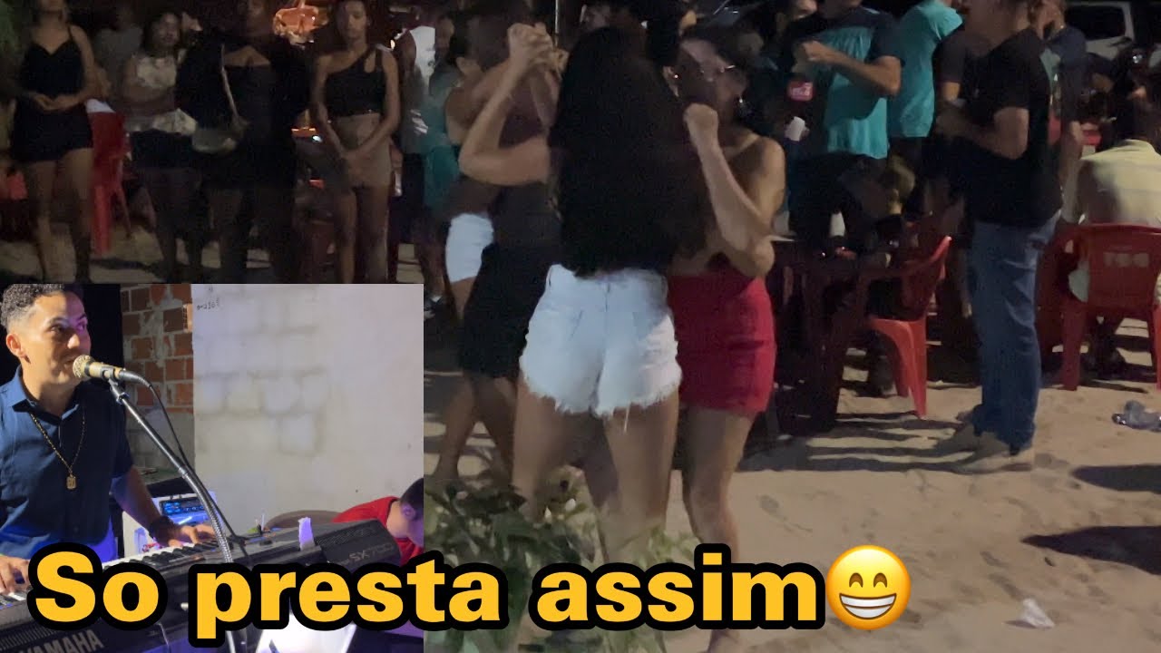 Gildenes Araújo tocando forró arrochado de interior/ao vivo no bar da Bia em jijoca Ceará